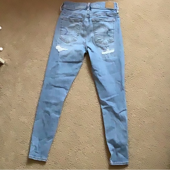 These are the American Eagle skinny jeans! they’ve been worn by me twice! - Picture 6 of 7